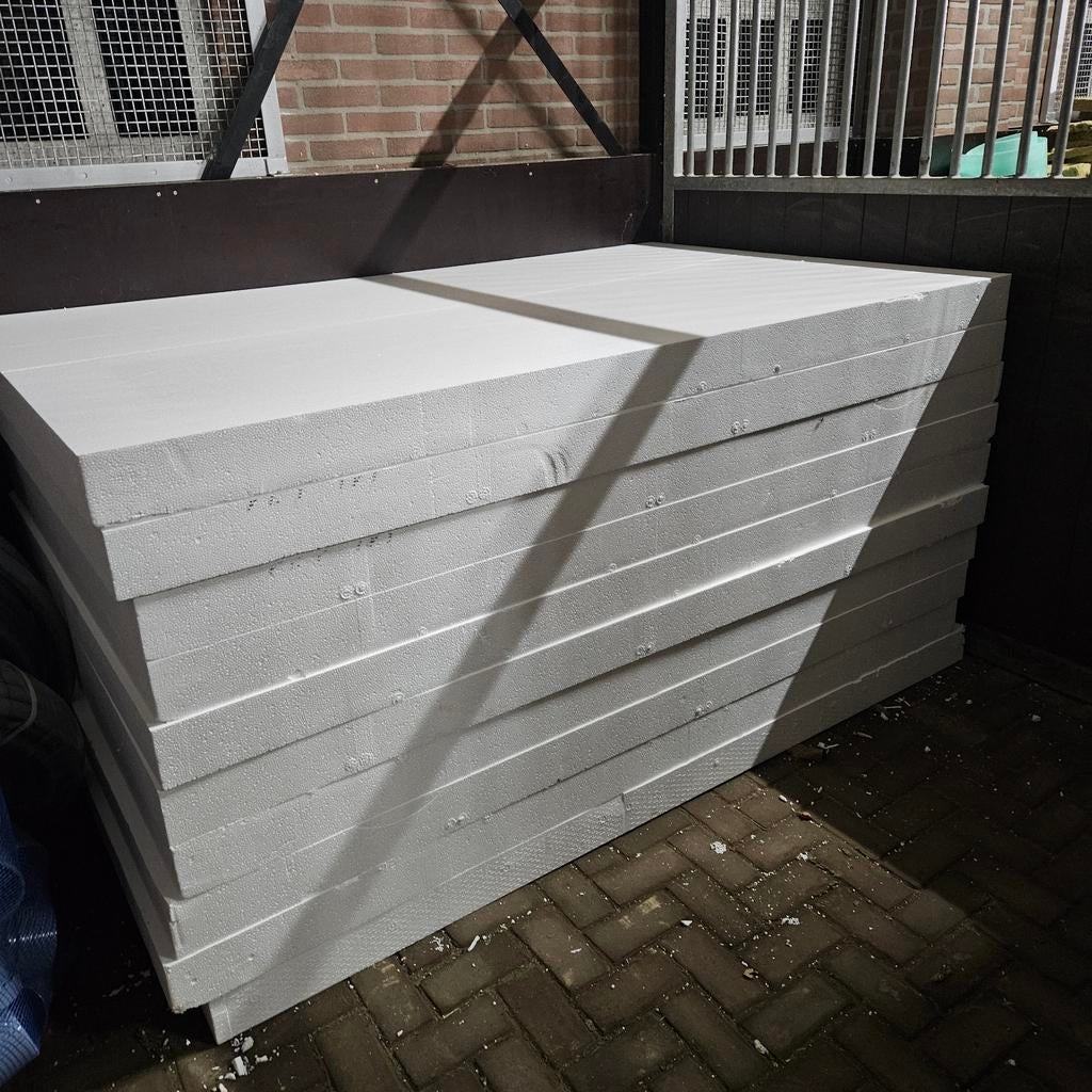 Tempex eps 10cm 2x1mtr 10stuks, Ophalen, Nieuw