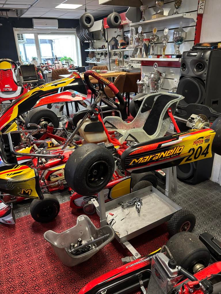 Nieuwe en gebruikte kinderkarts., Sport en Fitness, Karting, Ophalen of Verzenden, Gebruikt, Kart