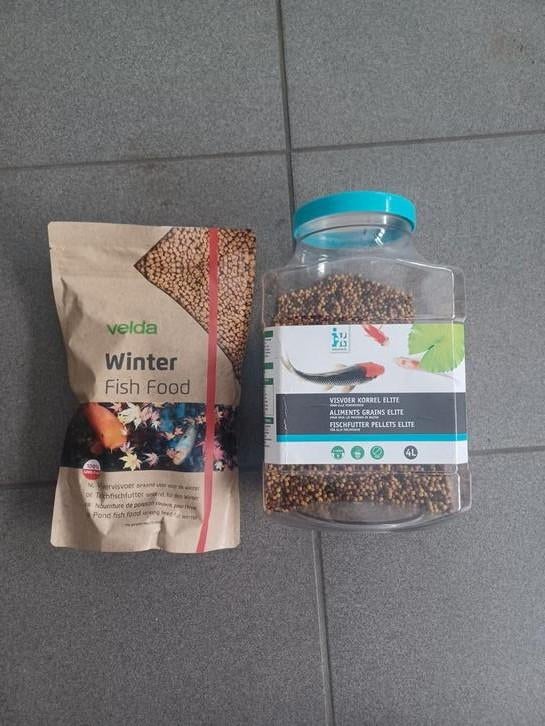 Velda winter fish food 1 liter nieuw!, Ophalen of Verzenden, Nieuw