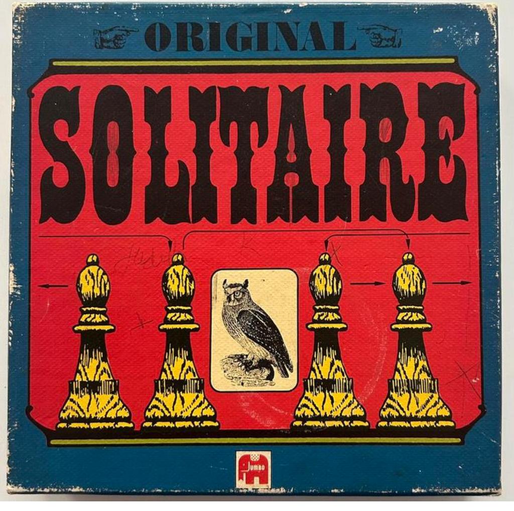 Origineel Solitaire (Jumbo Games 114) compleet, Een of twee spelers, Ophalen of Verzenden, Gebruikt, Jumbo