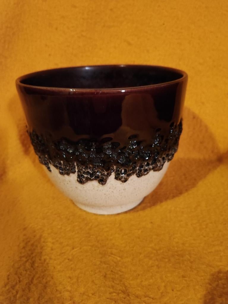 West-Germany bloempot 20 cm doorsnee, Ophalen of Verzenden