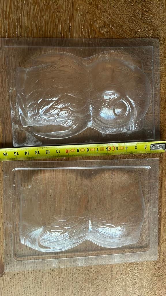 Gipsvorm gipsmal uil, Ophalen of Verzenden, Gebruikt, Gereedschap of Toebehoren