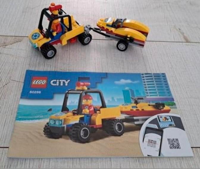 Lego city 60286 ATV strandredding, Ophalen of Verzenden, Zo goed als nieuw