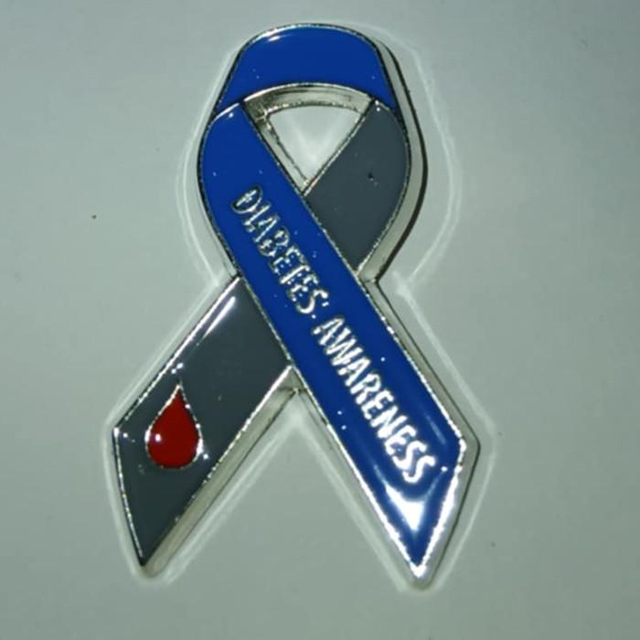 diabetes bewustzijn reversspeldje, Ophalen of Verzenden, Nieuw, Overige onderwerpen, Speldje of Pin