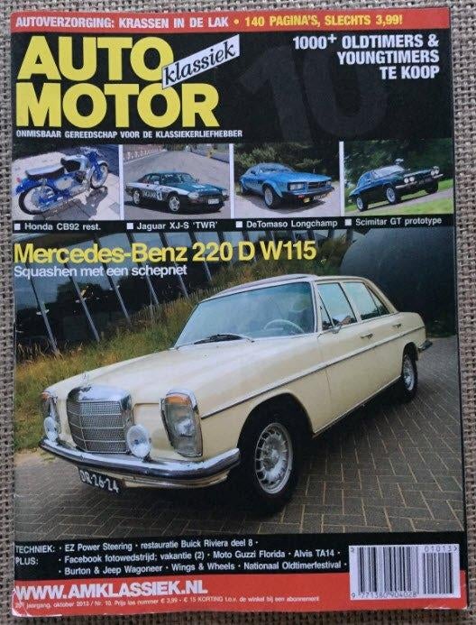 AMK: Mercedes W115, Jaguar XJ-S, Burton, Scimitar GT, Ophalen of Verzenden, Zo goed als nieuw, Algemeen