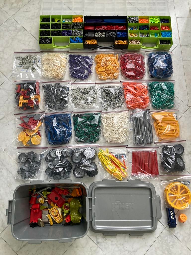 Zéér grote partij K’NEX ( Knex / Knexx ), Ophalen of Verzenden, Zo goed als nieuw