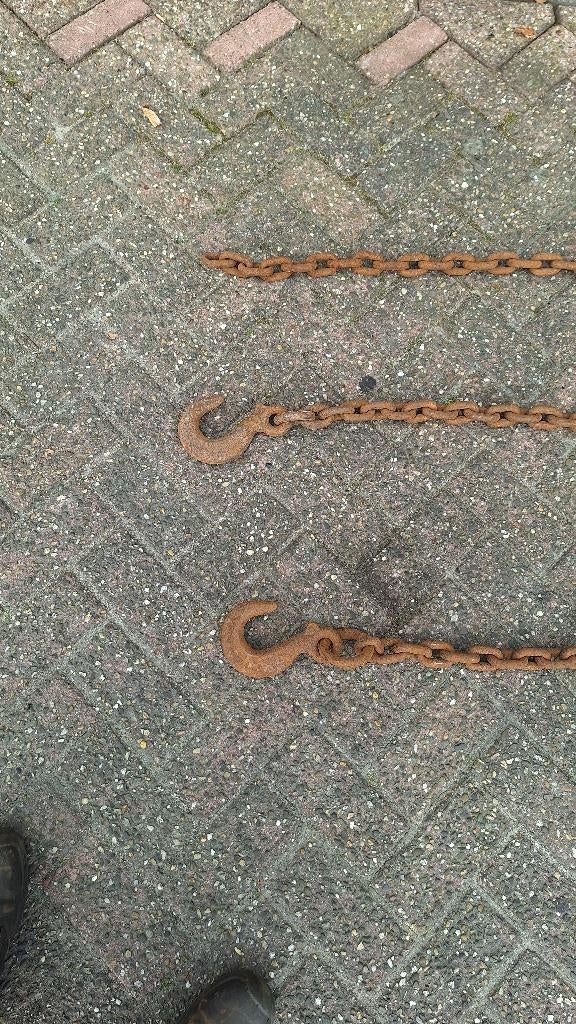 3 kettingen 12 mm dik, Doe-het-zelf en Verbouw, Overige Doe-het-zelf en Verbouw, Ophalen, Gebruikt, Industriepark 2a 9351PA Leek