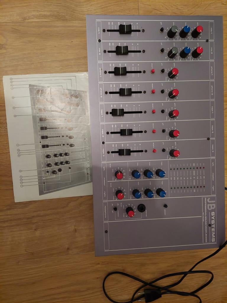 Mengpaneel proJB Systems professionele geluidsmixer, model M, Muziek en Instrumenten, Mengpanelen, Ophalen