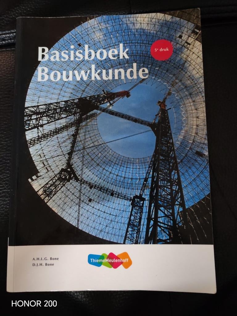 Basisboek Bouwkunde 5e druk, Boeken, Ophalen of Verzenden