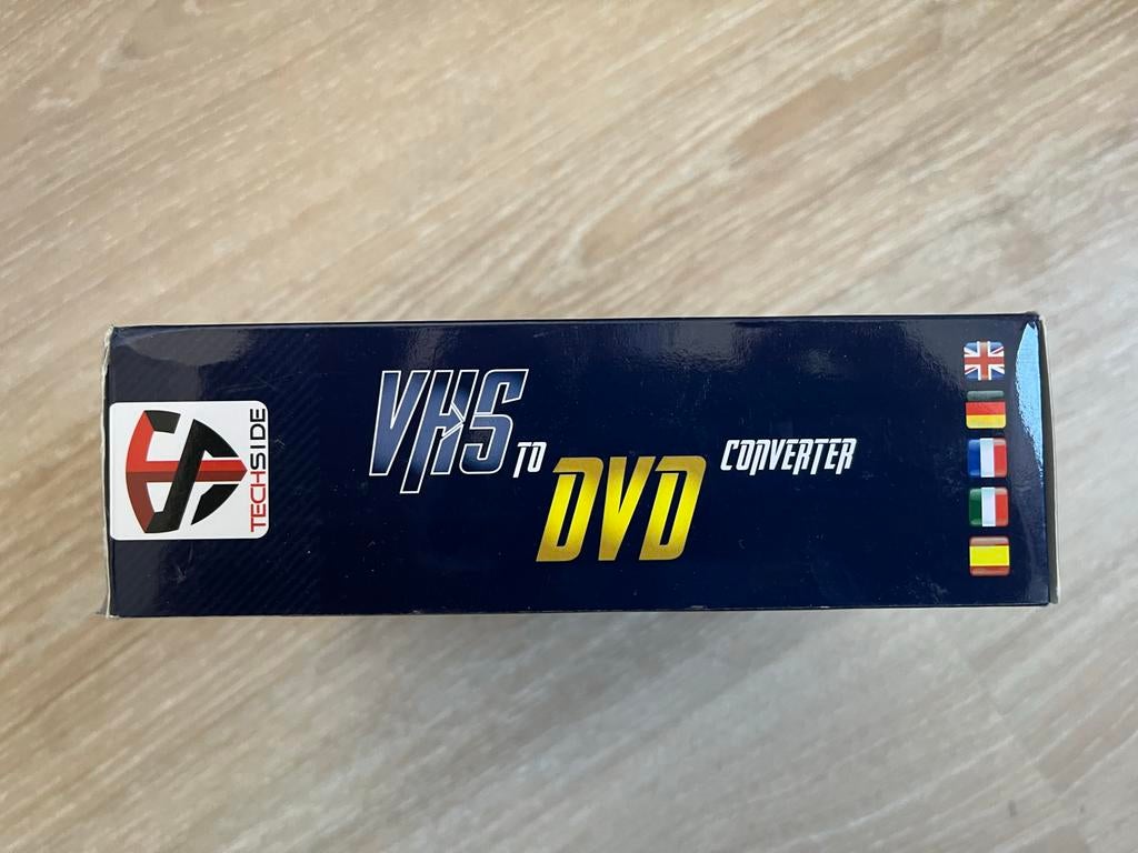 Techside Video Grabber - VHS naar DVD Converter, Ophalen of Verzenden, Gebruikt