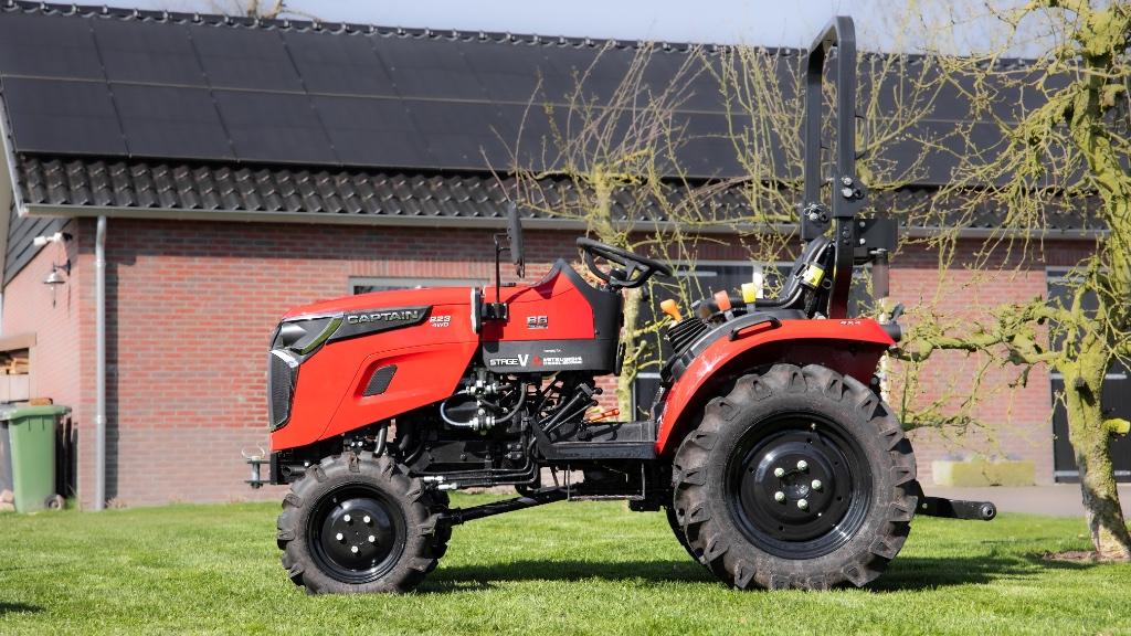 Een nieuwe Captain 223 22pk MITSUBISHI minitractor, Zakelijke goederen, Agrarisch | Tractoren, Overige merken, Tot 2500, Nieuw