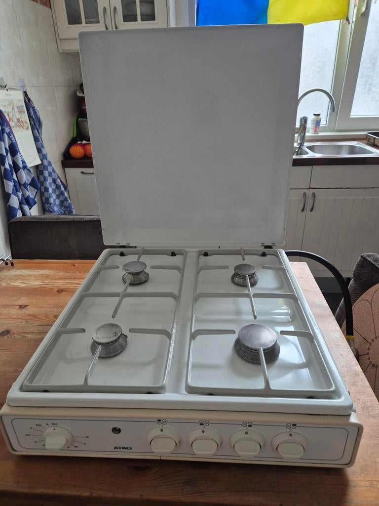 kookplaat gas, Ophalen, Gebruikt, 4 kookzones, Gas