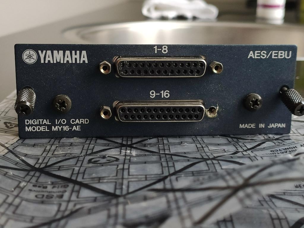 Yamaha MY16-AE mini-YGDAI, Muziek en Instrumenten, Mengpanelen, Ophalen of Verzenden, Gebruikt, 10 tot 20 kanalen