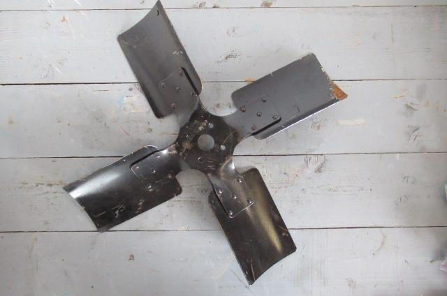 03425 Vintage koelvin Ø 56 cm Detroit Diesel U.S.Army lamp, Ophalen of Verzenden