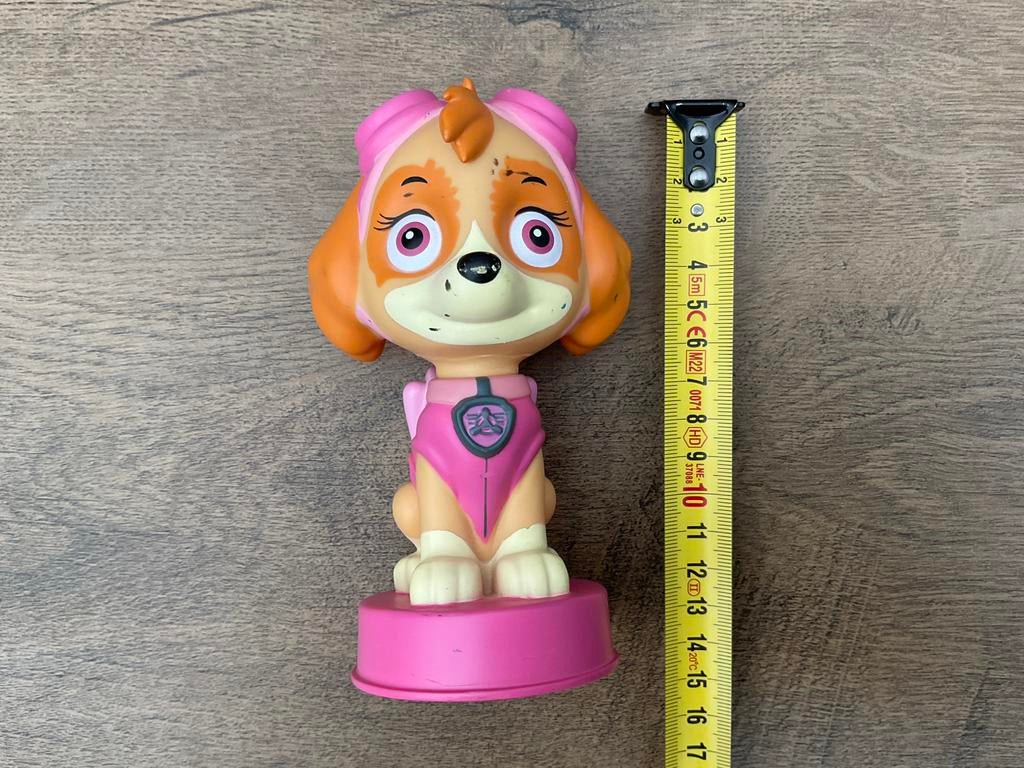 Zgan gebruikt, maar werkend, Skylar nachtlampje Paw Patrol, Ophalen, Overige figuren, Zo goed als nieuw, Gebruiksvoorwerp