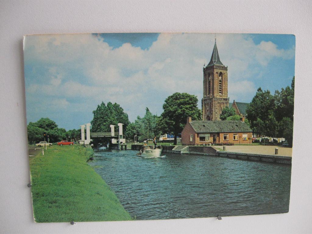 876 Monnickendam, Grote kerk, Verzenden, Ongelopen, Zuid-Holland