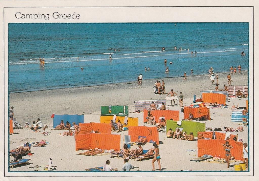 GROEDE Strand Camping Groede, Verzenden, 1980 tot heden, Gelopen, Zeeland