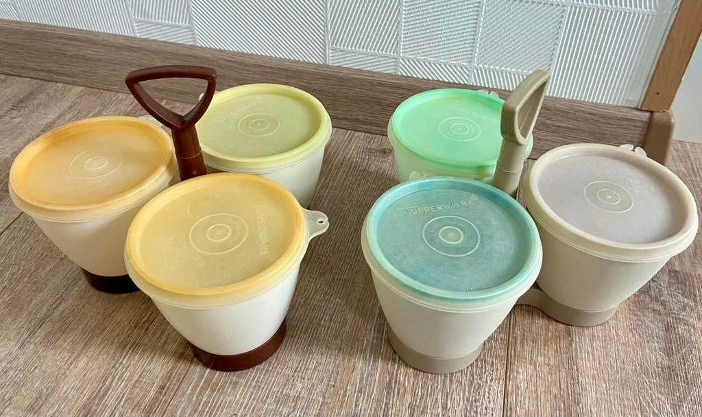 Tupperware carrousels ( verfpotten), Ophalen of Verzenden, Gebruikt, Overige typen