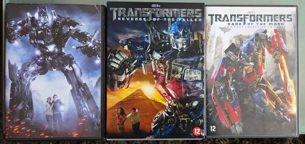 3 Transformers films op dvd, Ophalen of Verzenden, Zo goed als nieuw