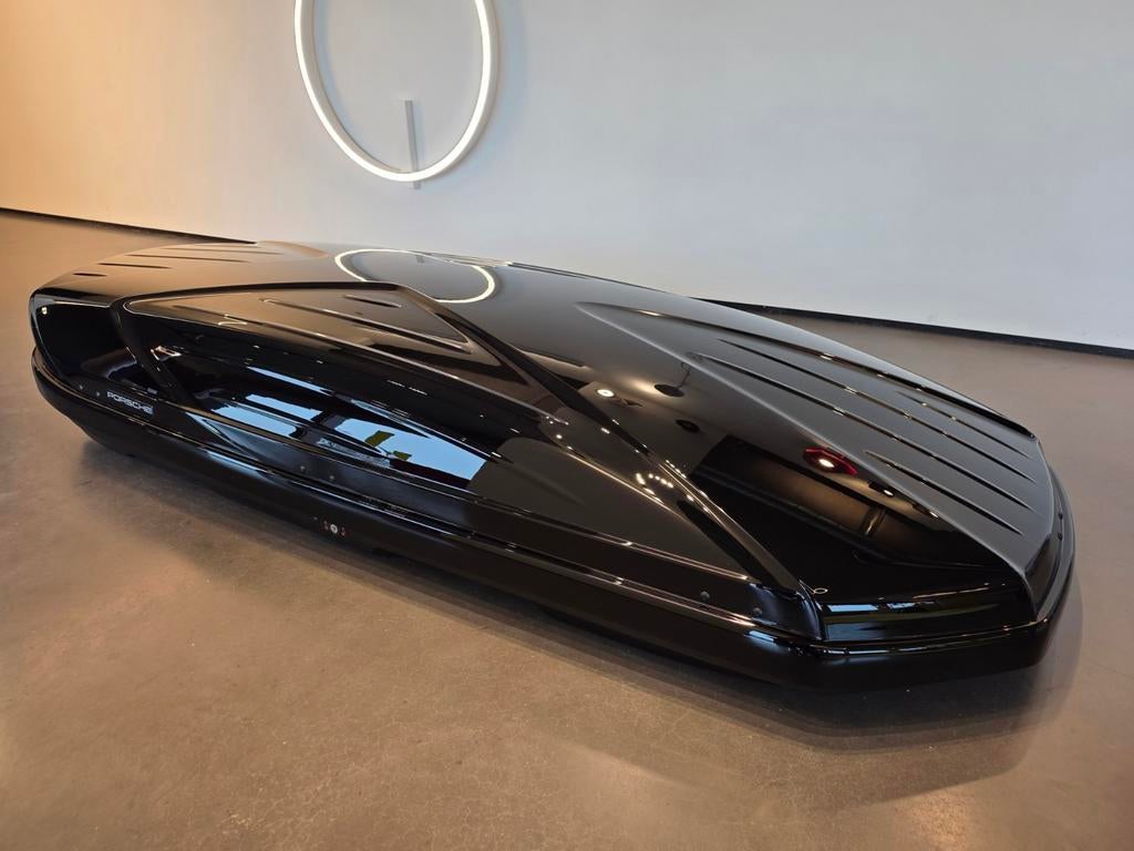 Porsche Dakbox 520 + Taycan dakdragers - 1x gebruikt!, Auto diversen, Dakkoffers, Ophalen of Verzenden, Zo goed als nieuw