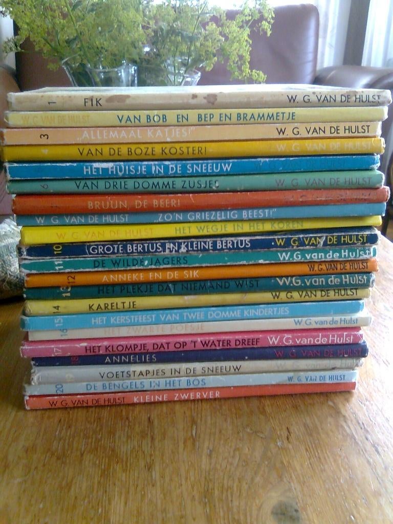 W.G. van de Hulst complete serie Voor onze kleinen, 21 delen, Ophalen of Verzenden, Gelezen, Fictie algemeen