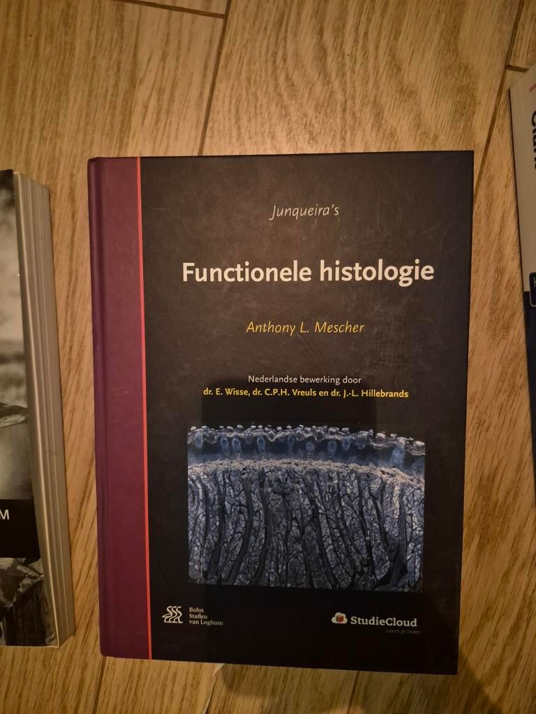 Junqueira's Functionele Histologie - Geneeskunde, Ophalen of Verzenden, Zo goed als nieuw, Bohn Stafleu van Loghum, Overige wetenschappen