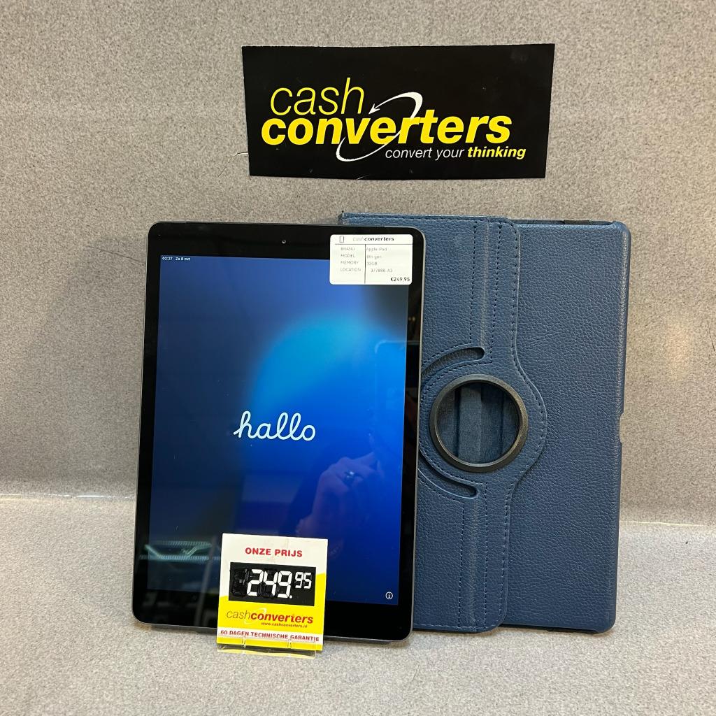 Apple Ipad 8th gen | 32GB | in hoes + lader | SALE | 377888, 10 inch, 32 GB, Apple iPad, Zwart