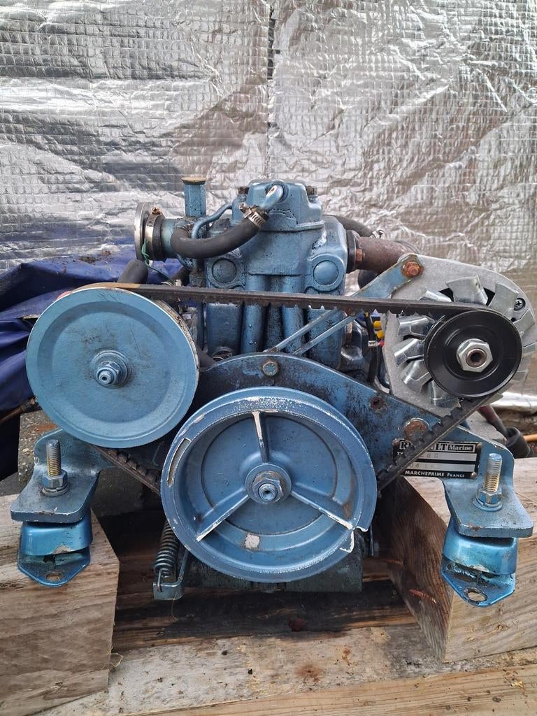 Rc8d renault marine, Ophalen