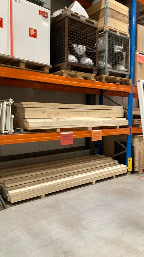 Underlayment osb platen regels balken hout nieuw, Doe-het-zelf en Verbouw, Hout en Planken, Ophalen, Eiken, Overige typen, Nieuw