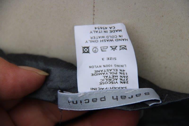 Rok grijs Sarah Pacini mt 3 (L) Vaste prijs, Sarah Pacini, Maat 42/44 (L), Ophalen of Verzenden, Zo goed als nieuw