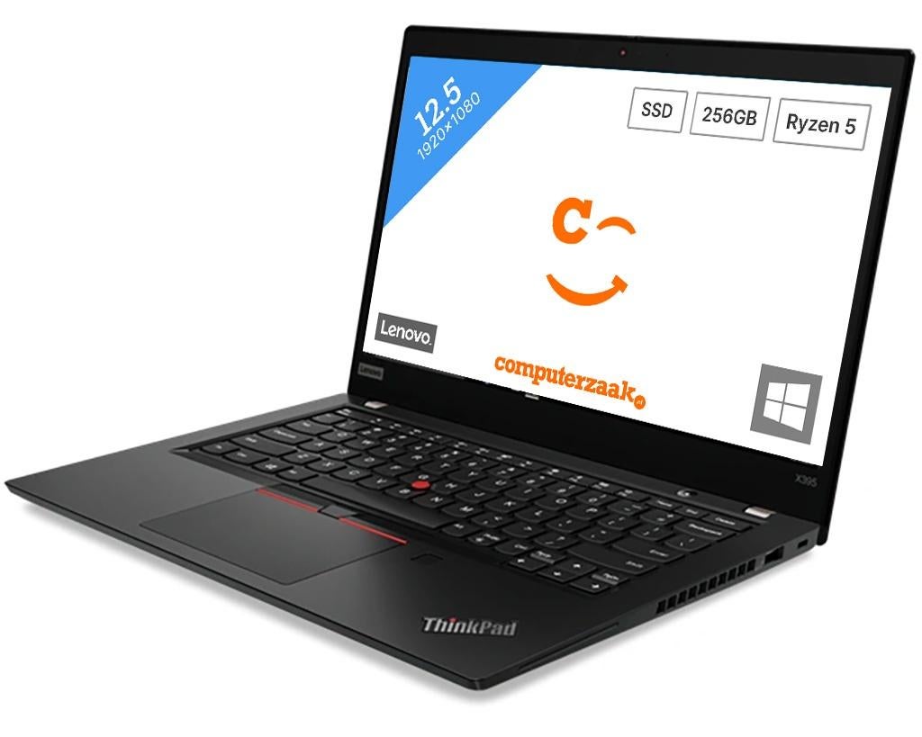 Lenovo ThinkPad X395/AMD Ryzen 5 1/8GB/256GB SSD/Windows 11, AMD Ryzen™ 5, Lenovo Thinkpad, 256 GB, 2 tot 3 Ghz