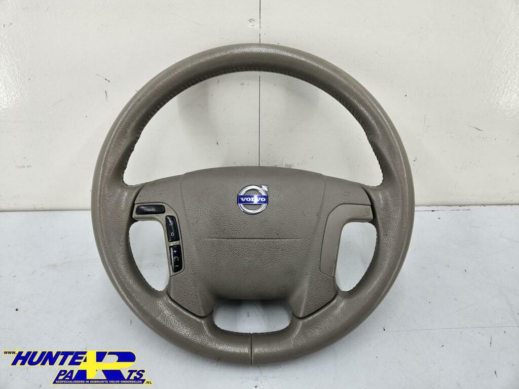 Stuurwiel leder Oak kleur Volvo V70/S60/S80/XC70 ('00-'05), Ophalen of Verzenden, Gebruikt, Volvo