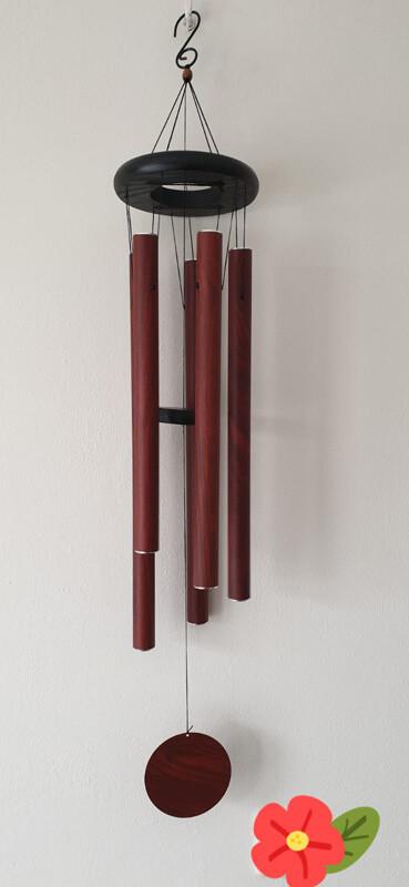 Windgong, zwart, bruin, windspel, Ophalen of Verzenden, Nieuw