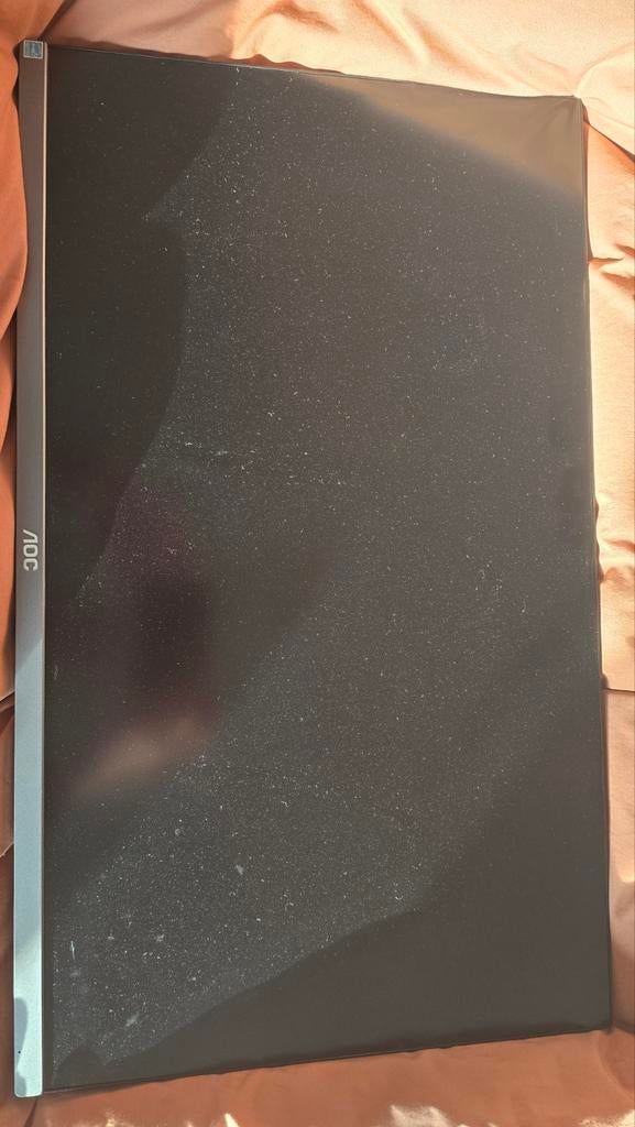 AOC U2790PQU 27 inch monitor + laptopstand, Ophalen, Gebruikt, IPS, AOC