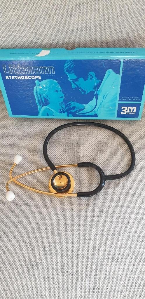 LITTMANN STETHOSCOOP  VINTAGE MODEL GOLD PLATED, Ophalen of Verzenden, Nieuw