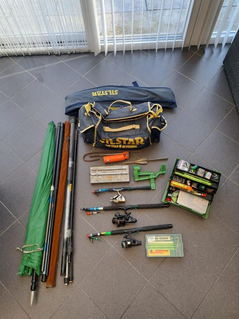 Complete visuitrusting, Watersport en Boten, Hengelsport | Algemeen, Ophalen