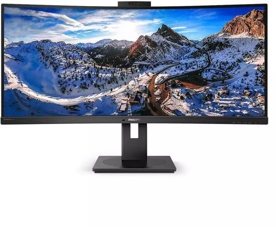 Philips 346P1CRH 34" QHD Ultrawide Monitor USB-C KVM, Computers en Software, Monitoren, Gaming, Philips, IPS, Apex Electronics