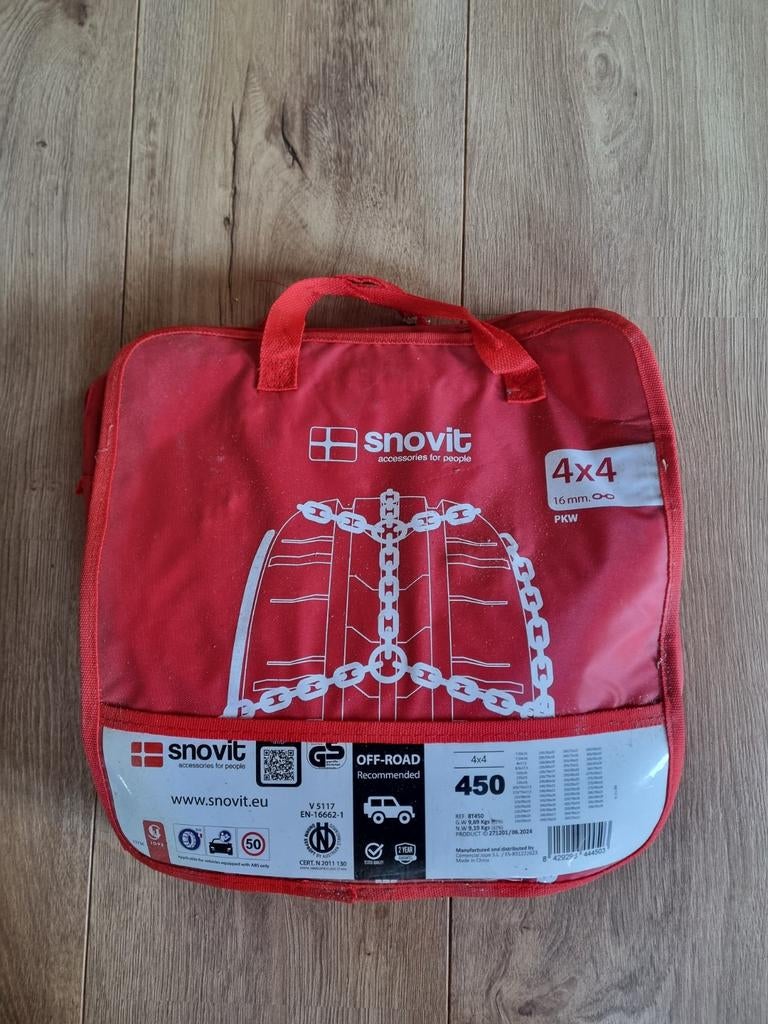 TE HUUR SUV sneeuwkettingen, Ophalen