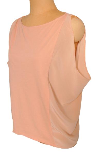 Hoss Intropia zijde-mix top, topje, zalm/roze, Mt. M, Kleding | Dames, Maat 38/40 (M), Overige kleuren, Verzenden, Zo goed als nieuw