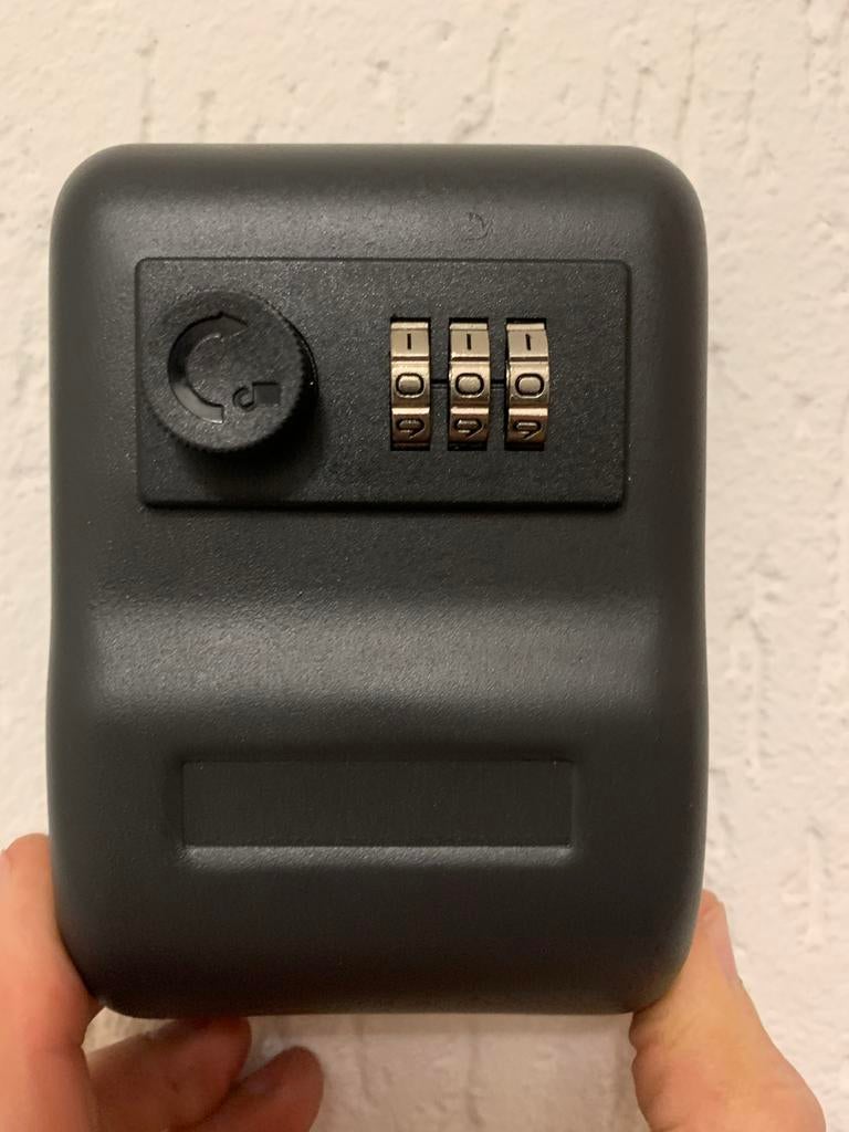 Sleutelkluisje, Ophalen, Nieuw, Mat antraciet.