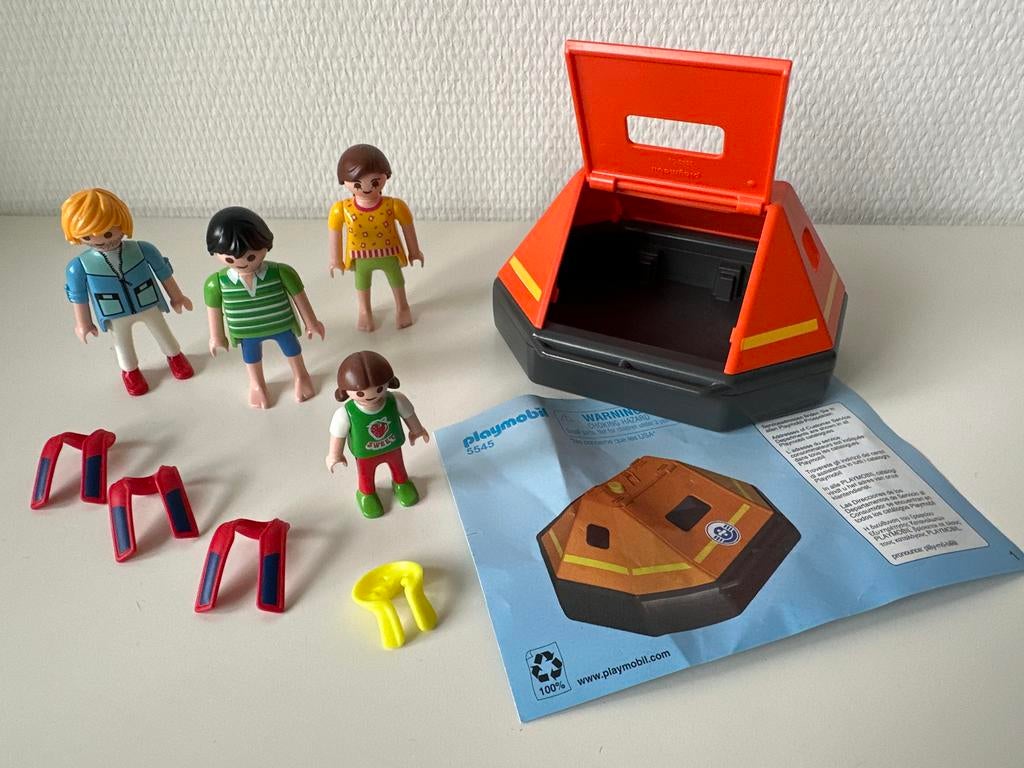 Playmobil Reddingscapsule met Figuren - 5545, Ophalen of Verzenden, Gebruikt, Los playmobil