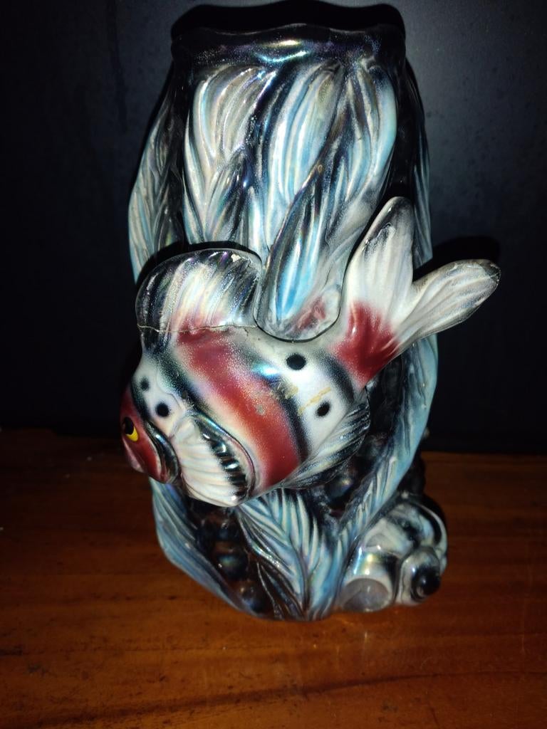 Vintage Jema Holland Vis Vaas #129, Antiek en Kunst, Ophalen of Verzenden