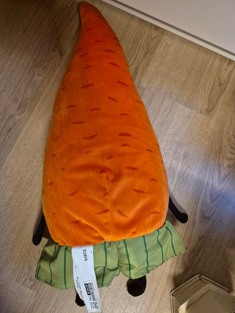 IKEA wortel knuffel torva, Kinderen en Baby's, Ophalen of Verzenden