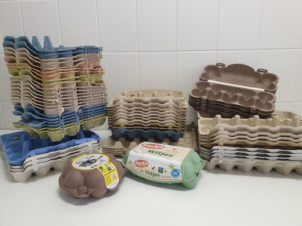 Diverse eierdozen, Dieren en Toebehoren, Pluimvee | Toebehoren, Ophalen of Verzenden, Zo goed als nieuw, Overige typen