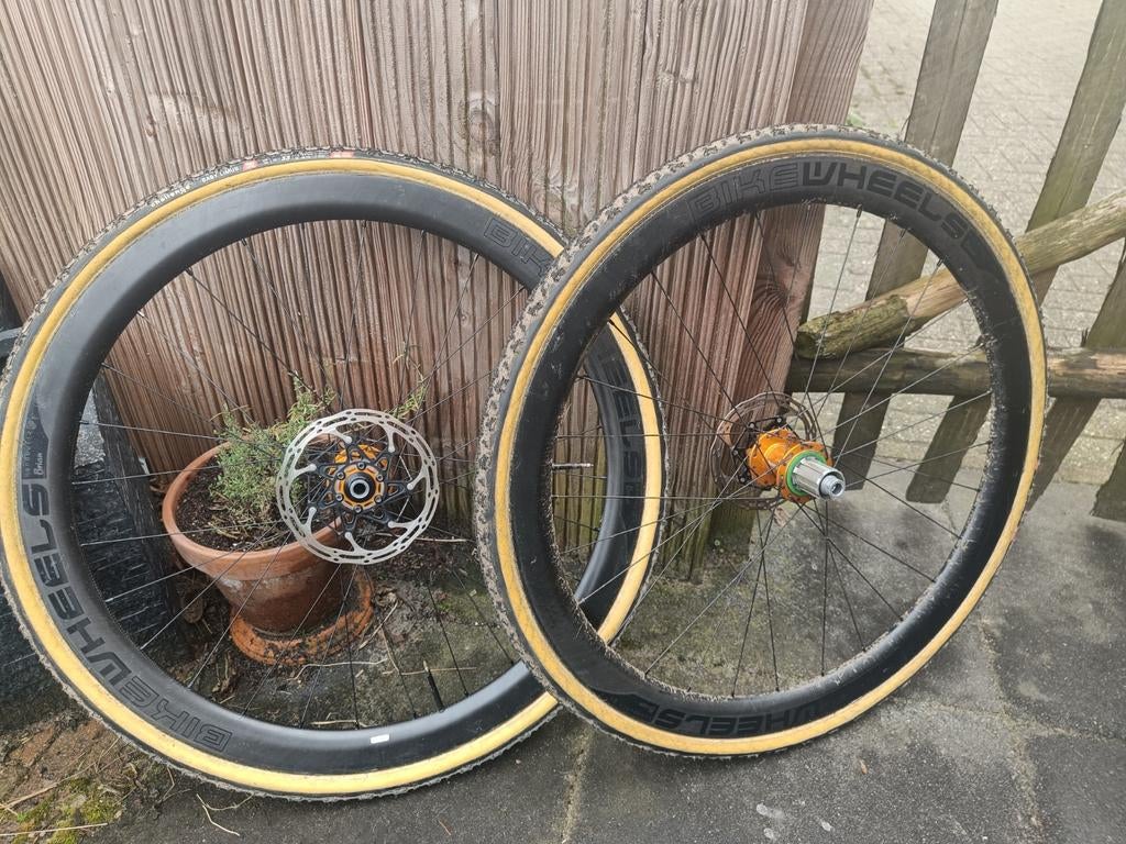 Cross tubewielen bikewheels incl Challenge Baby Limus, Fietsen en Brommers, Ophalen of Verzenden, Gebruikt, Wiel