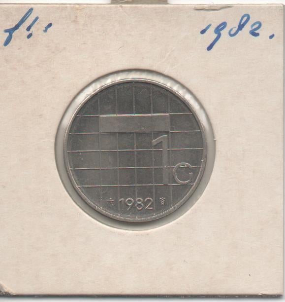 Gulden Beatrix periode, Ophalen of Verzenden, Koningin Beatrix, 1 gulden, Losse munt