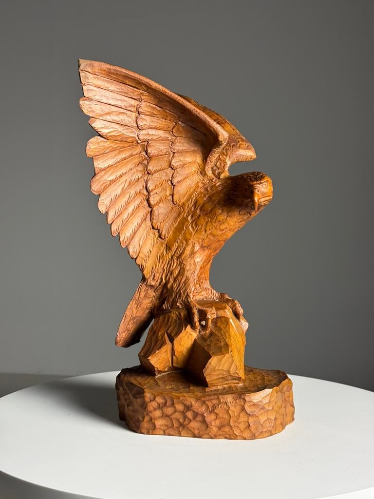 Black Forest beeld Arend begin 20e eeuw