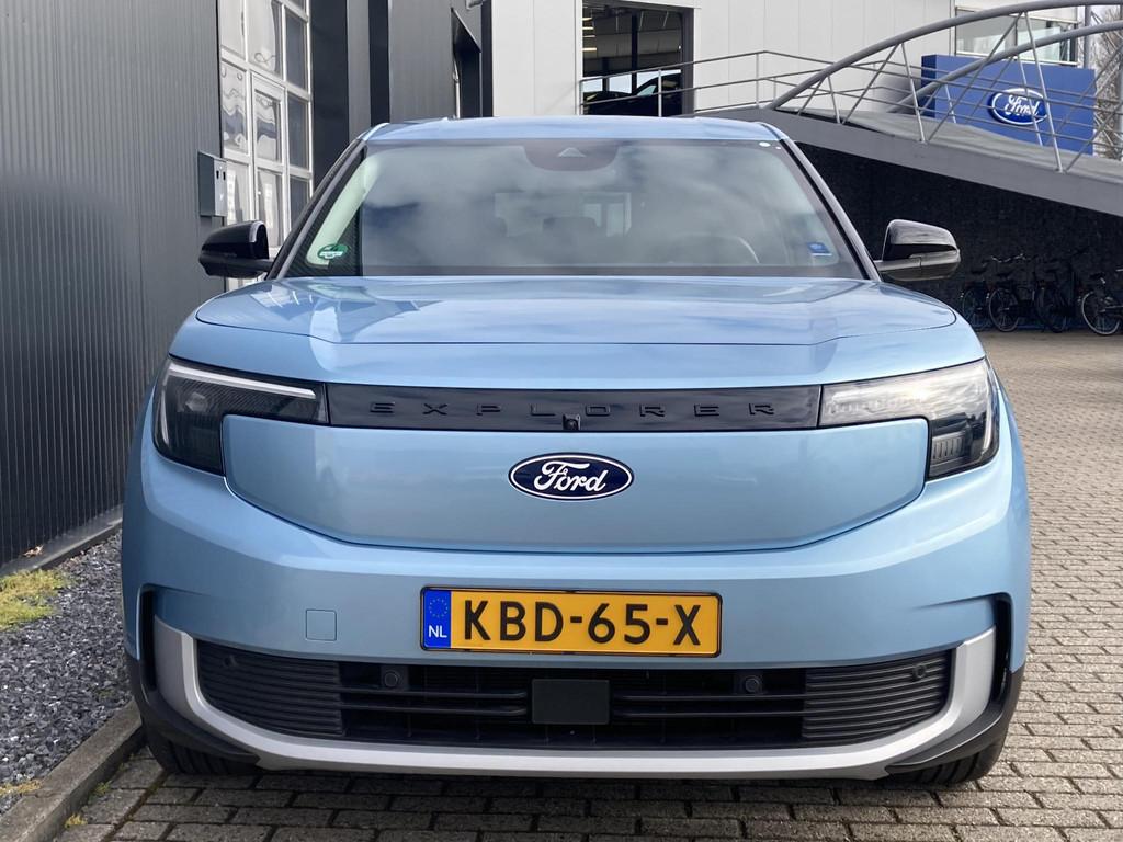 Ford Explorer Extended Range AWD 79 kWh AWD 340 pk Navigatie, Automaat, Stof, Gebruikt, Zwart