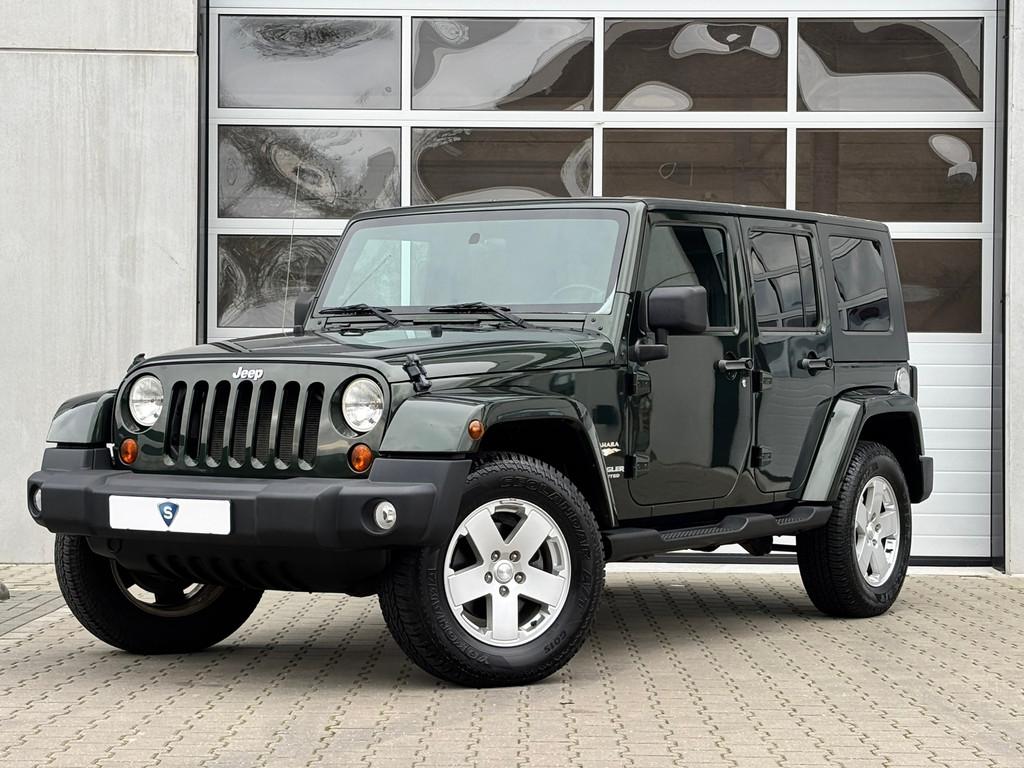 Jeep Wrangler 3.8 V6 Sahara | Youngtimer | 1ste eig | 49.000, Auto's, Jeep, Automaat, Euro 5, Gebruikt, Zwart
