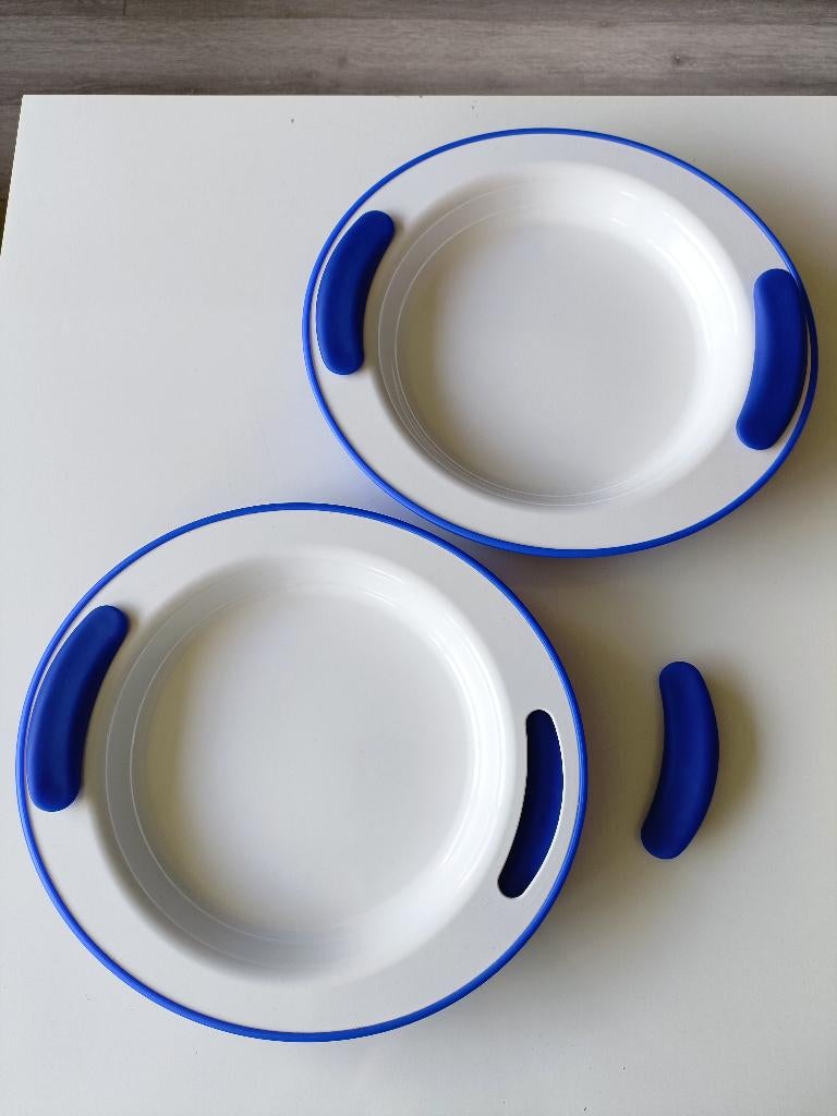 Warmhoud borden, Overige typen, Ophalen, Zo goed als nieuw, Blauw